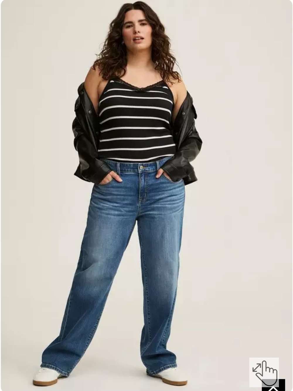 Torrid Wide-Leg Women’s Jeans in Medium Blue - 18 Short